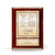 Merit Presentation Gold and Rosewood High Gloss Patent Plaque