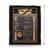 Legacy Emblem Gold and black Acrylic Trademark Plaque - Height
