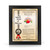 Accolade Emblem Gold and Black Finish Trademark Plaque