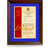 Prestige Prelude Gold and Blue Plaque