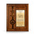 Accolade Laser Engraved Gold and Solid Walnut Patent Plaque