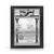 Legacy Silver and Black Finish Plaque
