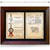 Prestige Double Gold and Black Ribbon Plaque - Measure
