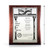 Precision Etched Silver and Walnut Finish FDA Plaque - Height