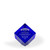 Savannah Blue Crystal Cube Award - Front