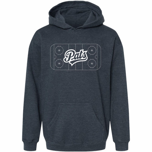Pats Rink Hoodie Navy YTH