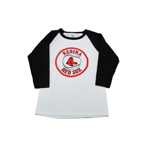 Sox Raglan Black/White