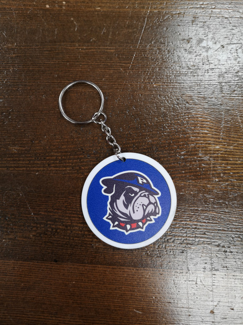 26 Bulldog Keychain
