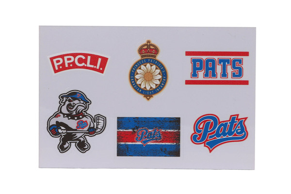 Pats Logo Sticker Sheet