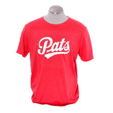Pats Heathered Red Tee