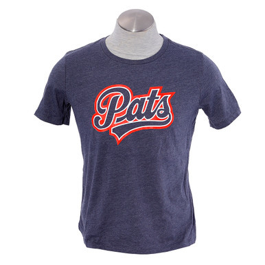 Pats W Logo Tee Navy