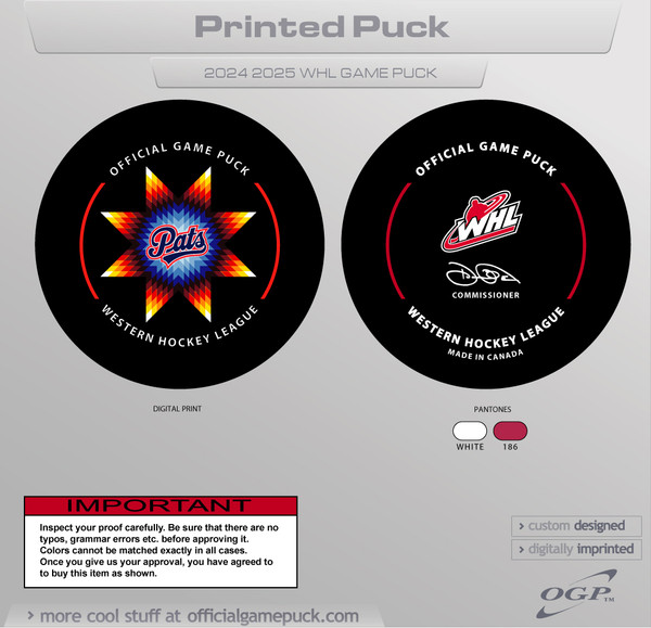 OGP Indigenous Celebration Puck