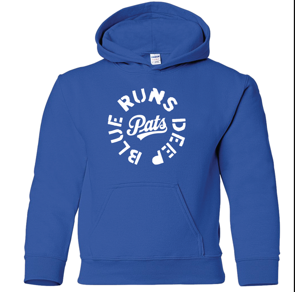 Blue Runs Deep Youth Hoodie