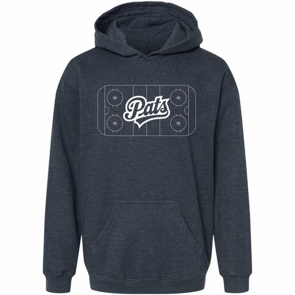 Pats Rink Hoodie Navy YTH