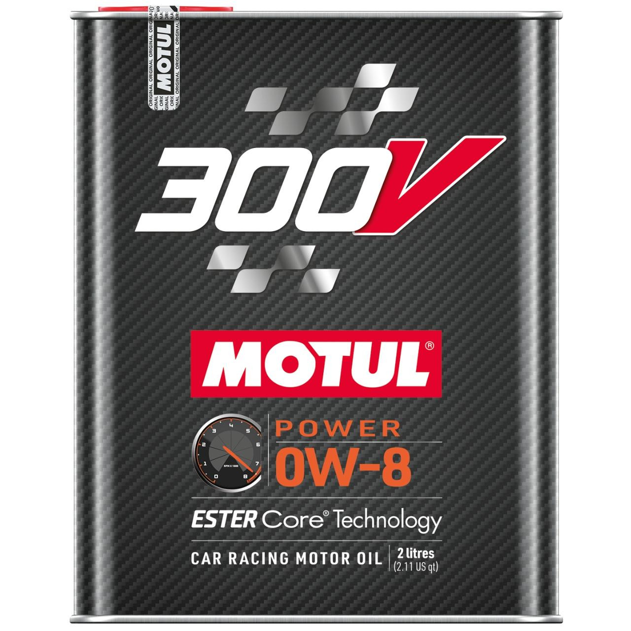 MOTUL DEXRON II D & 300V POWER RACING ⑧ Motul 300V Power 0W8 Engine Oil 2L