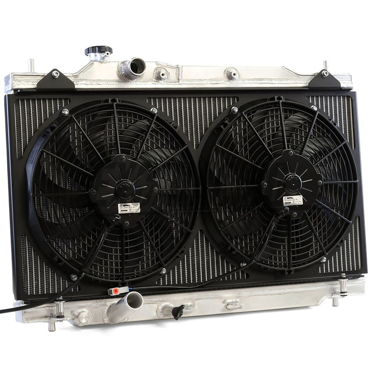 Radiator Fan Shroud 2442Cfm For Honda Civic Fn2
