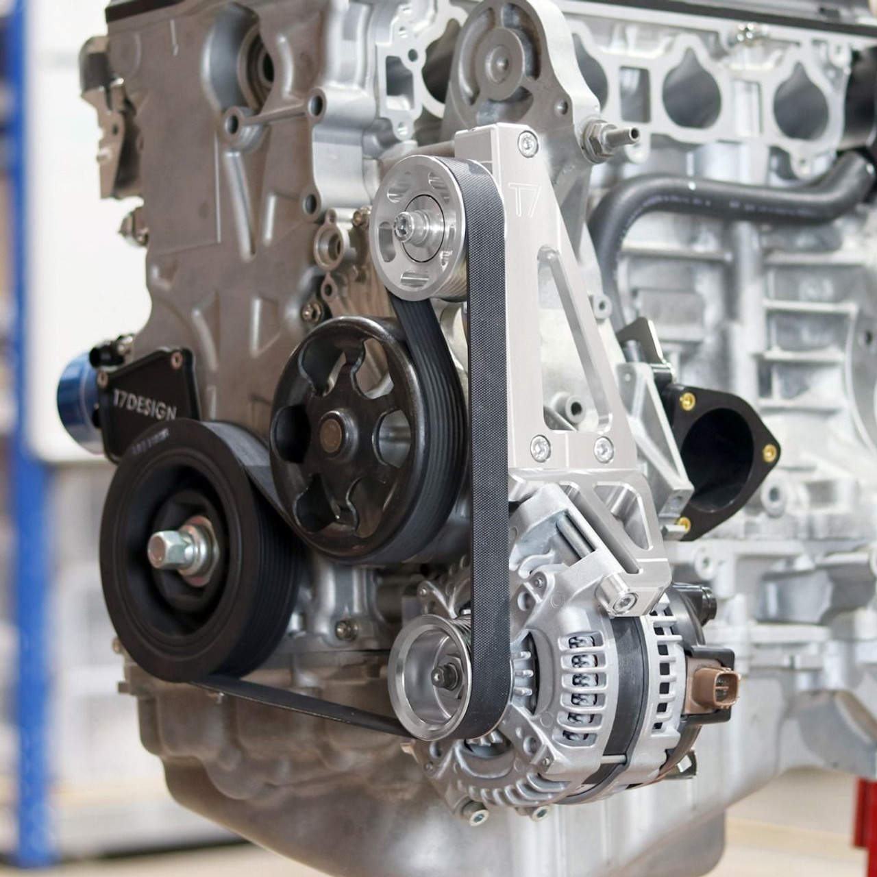 Silver Alternator Relocation Kit K20 k24 Exoracing Ltd