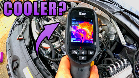 Before and After Turbo Blanket Test on a 550BHP RS4