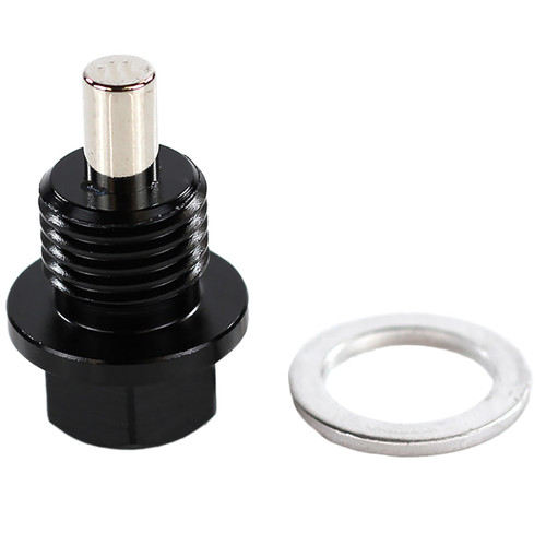 Black Exoracing magnetic sump plug