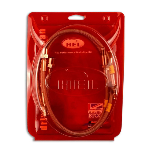 HEL Performance Hel Braided Brake Lines For Toyota Celica 1.8 2000- OEM Replacements ZZT231