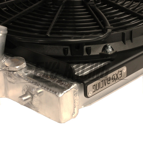 Exoracing Radiator Fan Shroud 1220Cfm Spal For Honda Civic Ep3