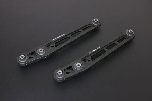 Hardrace Black Rear Lower Control Arms Hardened Rubber For Honda Civic Ek 96-00