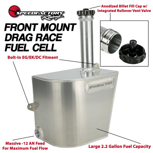 Speedfactory Front Mount Drag Race Fuel Cell