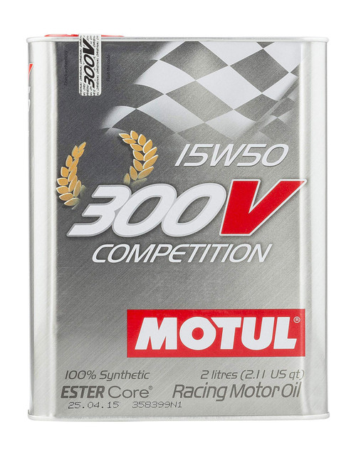 Motul 300V Competition 15W50 Engine Oil 2L