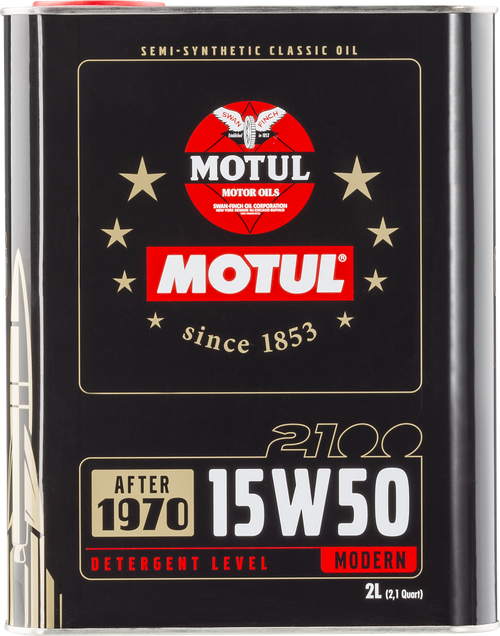 Motul Classic 2100 15W50 Engine Oil 2L