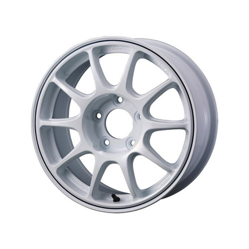 WedsSport TX105X Gravel Alloy Wheel 15x6.5 5x114.3 ET White 73mm CB