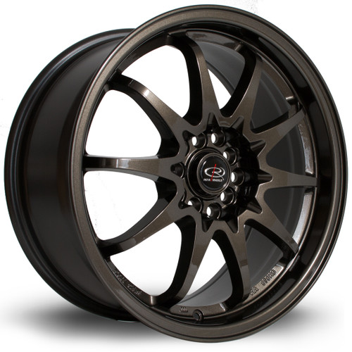 Rota Fighter Alloy Wheel 17x8 5x100-5x114 ET48 Gunmetal