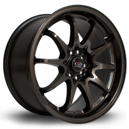 Rota Fighter Alloy Wheel 17x9 5x100-5x114 ET50 Gunmetal