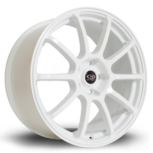 Rota Force Alloy Wheel 18x8.5 5x100 ET48 White