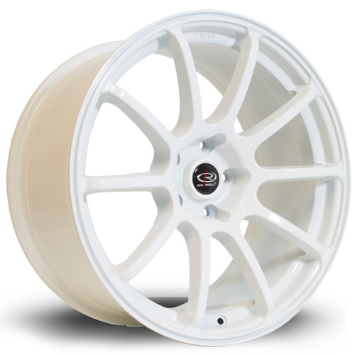 Rota Force Alloy Wheel 18x9 5x100 ET35 White