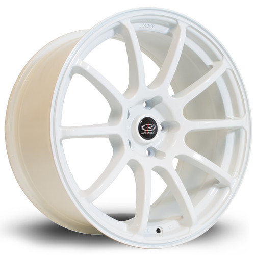 Rota Force Alloy Wheel 18x9 5x114 ET27 White