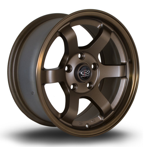 Rota Grid Alloy Wheel 15x7 4x100 ET40 Speed Bronze