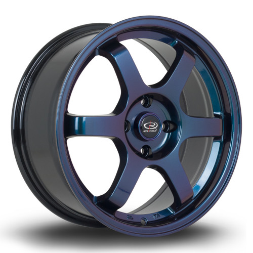 Rota Grid Alloy Wheel 17x7.5 4x108 ET45 NeoChrome