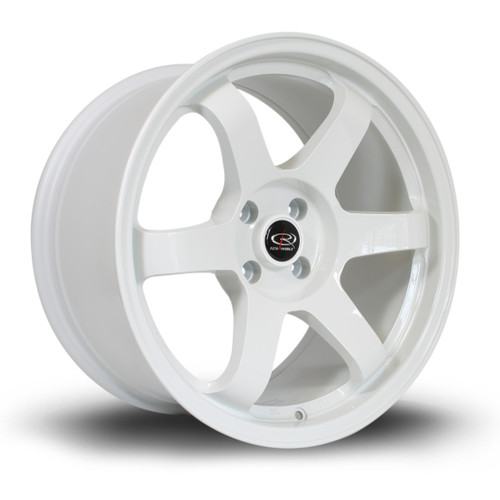 Rota Grid Alloy Wheel 17x9 4x100 ET25 White