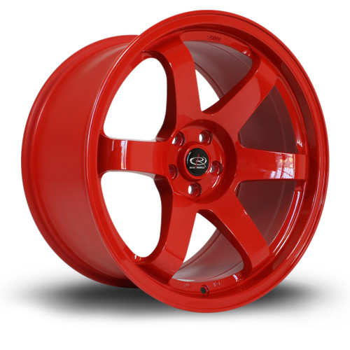 Rota Grid Alloy Wheel 18x9.5 5x100 ET23 Red
