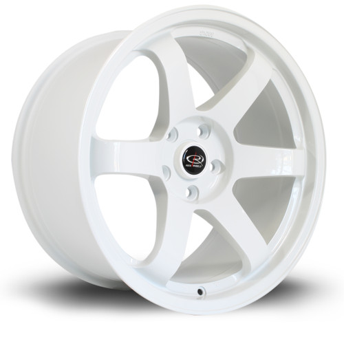 Rota Grid Alloy Wheel 18x9.5 5x100 ET23 White