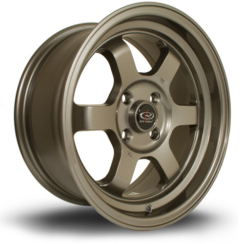 Rota Grid-V Alloy Wheel 15x7 4x100 ET20 Bronze