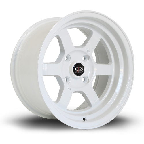 Rota Grid-V Alloy Wheel 15x8 4x114 ET0 White