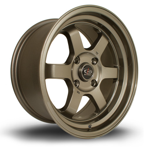 Rota Grid-V Alloy Wheel 16x8 4x100 ET20 Bronze