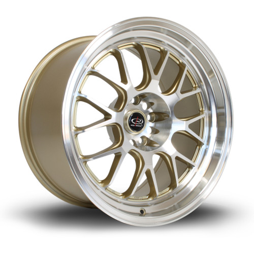 Rota MXR Alloy Wheel 18x10 5x114 ET12 Gold Polished Face