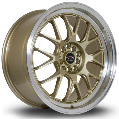 Rota MXR Alloy Wheel 18x8.5 5x112-5x100 ET44 Gold Polished Lip