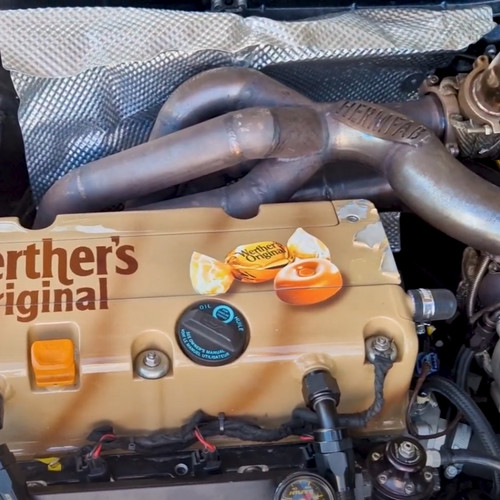 Exoracing Embossed Aluminium Heat Shield