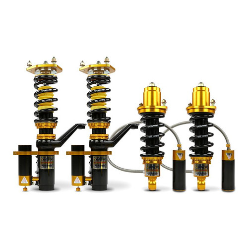 YELLOW SPEED RACING CLUB PERFORMANCE 3-WAY COILOVERS MITSUBISHI LANCER EVOLUTION I 92-93