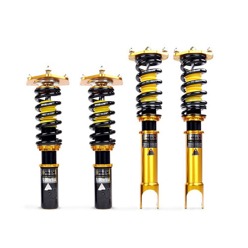 Yellow Speed Competition Coilovers For Honda Civic Crx 89-91 Eye Type