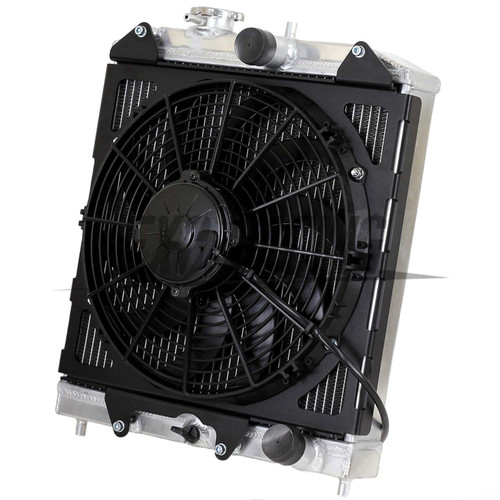 Exoracing Radiator Fan Shroud 1220Cfm Spal For Honda Civic 92-00