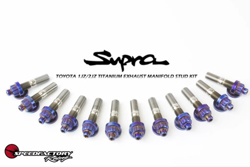 Speedfactory Speedfactory Titanium Exhaust Manifold Burnt Studs M10 For Toyota 2Jz 1Jz